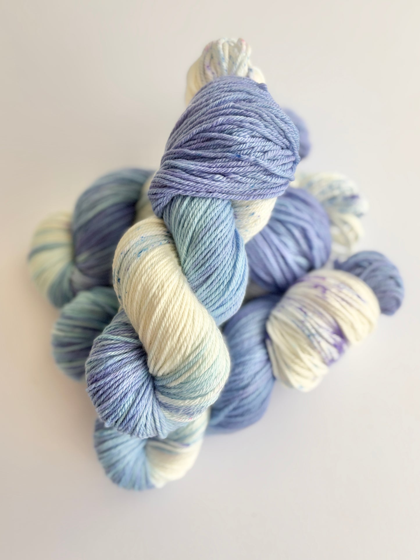 Perfectly Periwinkle - 4 ply and 8 ply 80% Merino, 20% Nylon Superwash