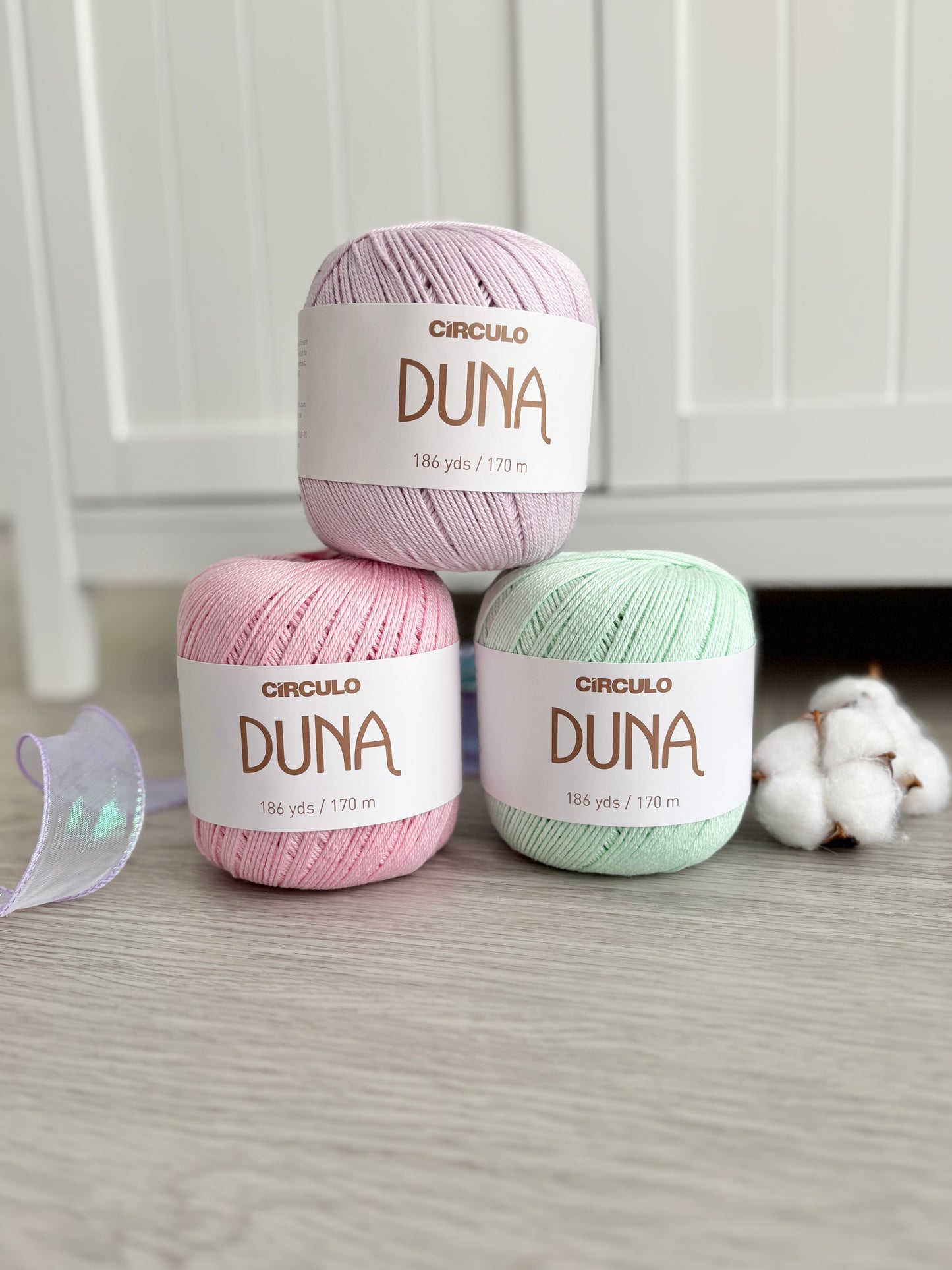 Duna - 100% mercerised Brazilian virgin cotton