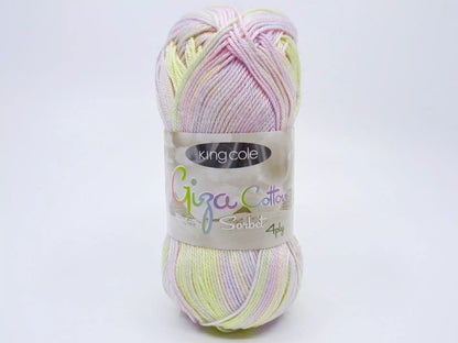 Giza Cotton - Sorbet 4 ply